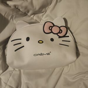 Hello Kitty Creme Cosmetic Bag